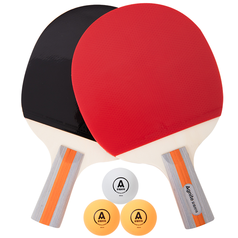 安格耐特(Agnite) F2320乒乓球拍(正红反黑)(2个/副)